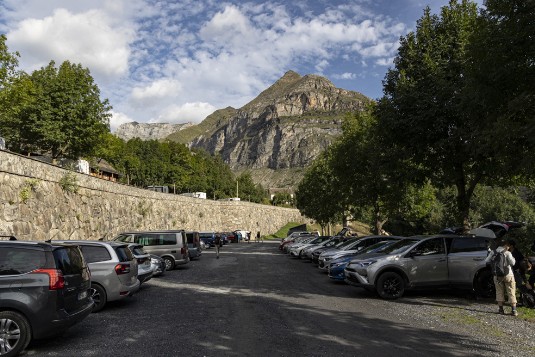 Cirque de Gavarnie Parkplatz Cirque de Gavarnie