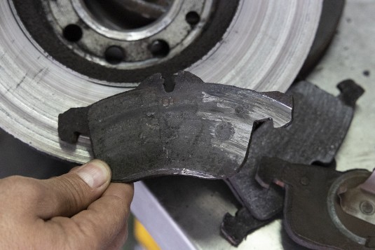 Defekte Bremse Defekte Bremse