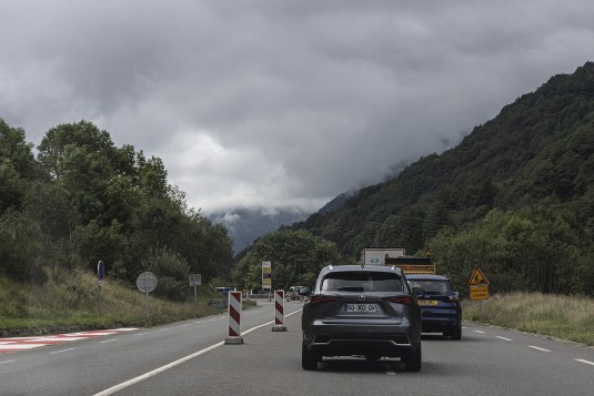 Fahrt in die spanischen Pyrenäen Fahrt in die spanischen Pyrenäen