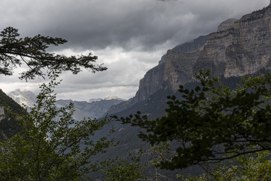 Wanderung im Valle de Ordesa Wettersturz im Valle de Ordesa